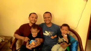 Hidayat Salam a.k.a Cokel, sahabatku yang kini menjadi uztad di Bali. 